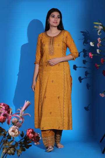 Amber Straight Kurta Set