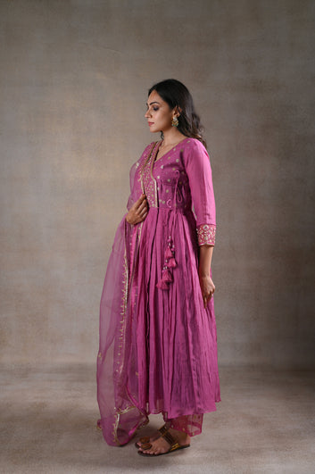 Salmon arzu kurta set