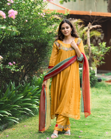Marigold Muse Kurta Set