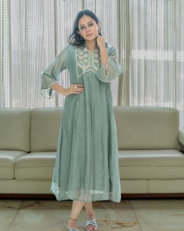 Sage Serenity Dress