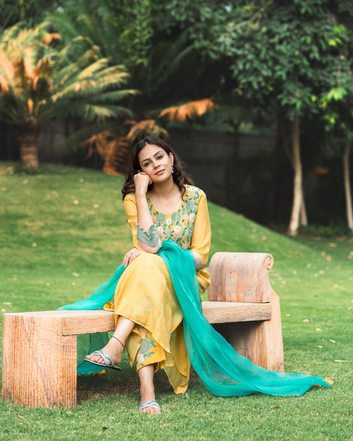 Sunlit Meadow Kurta Set