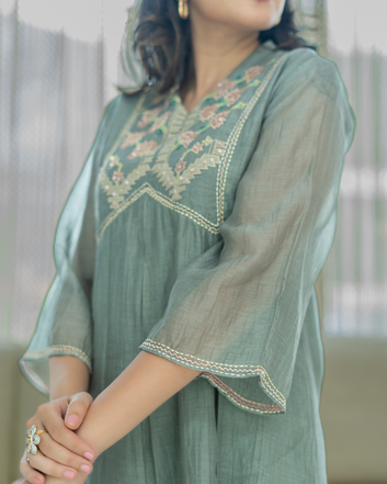 Sage Serenity Dress