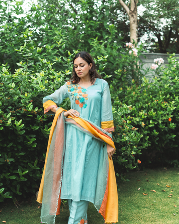 Blue Haven Kurta Set