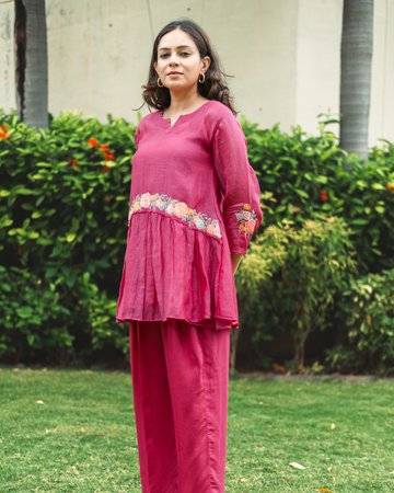 Fuchsia Fleur Co-ord Set
