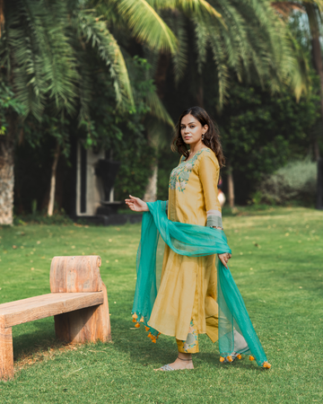Sunlit Meadow Kurta Set