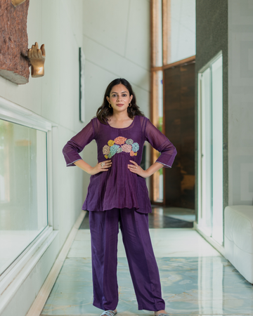 Amethyst Bloom Co-ord Set