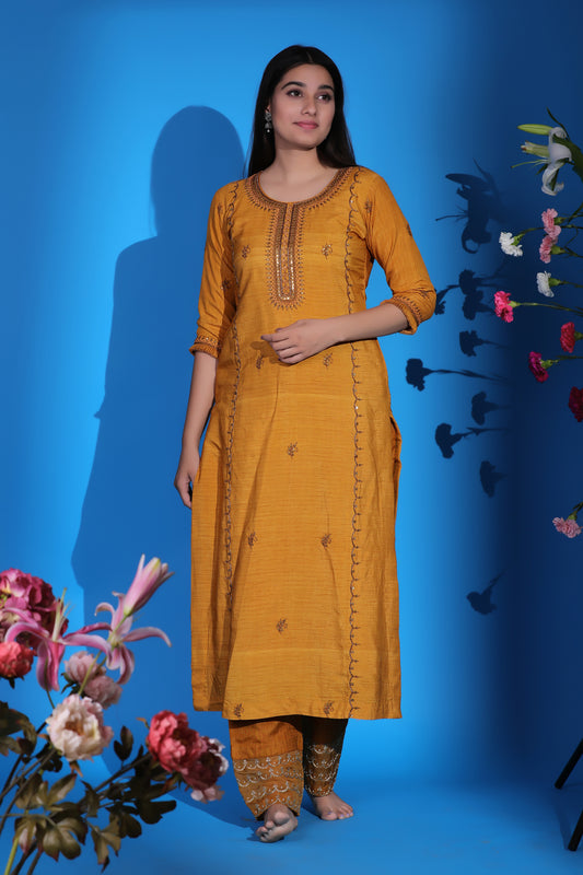 Amber Straight Kurta Set