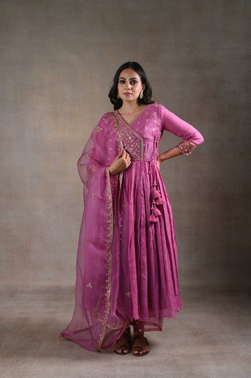 Salmon arzu kurta set