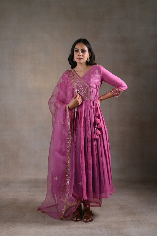 Salmon arzu kurta set