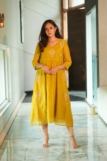 Golden Horizon Dress